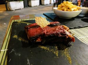 Parmigiana vegan at Cavoli Nostri in Naples