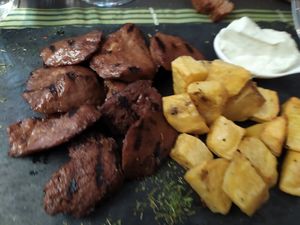 Seitan balsamic at Cavoli Nostri in Naples