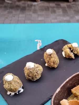 Arancini at Cavoli Nostri in Naples