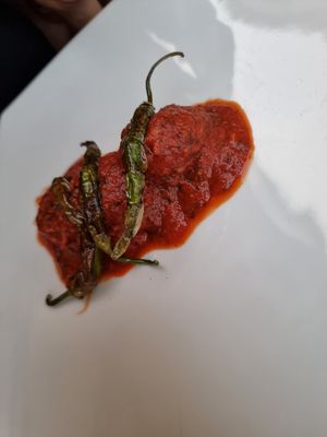 Lentil meatballs at Cavoli Nostri in Naples