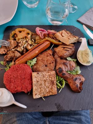 Vegan mixed grill! Amazing! at Cavoli Nostri in Naples