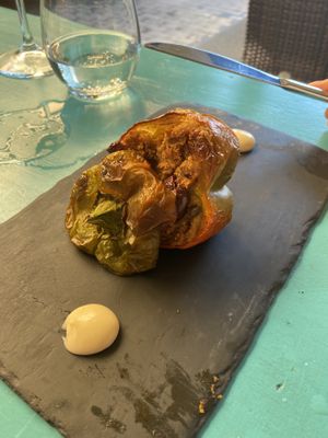 Stuffed pepper   at Cavoli Nostri in Naples