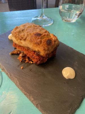 Moussaka  at Cavoli Nostri in Naples
