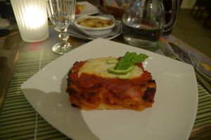 Lasagna at Cavoli Nostri in Naples