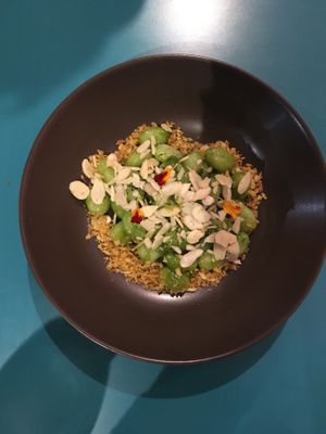 Seaweed gnocchi   at Cavoli Nostri in Naples