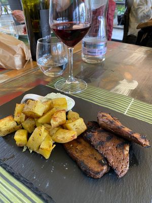 Seitan Arrosto with Balsamic Vinegar at Cavoli Nostri in Naples