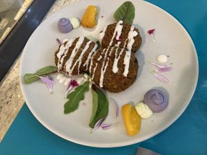 Meatless balls  at Cavoli Nostri in Naples