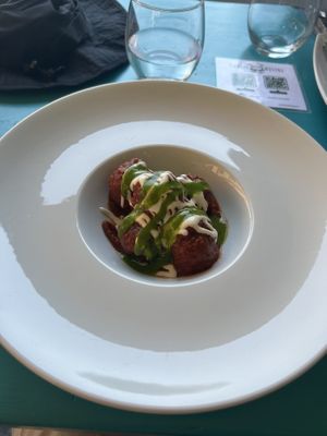 Polpette di lenticchie   at Cavoli Nostri in Naples
