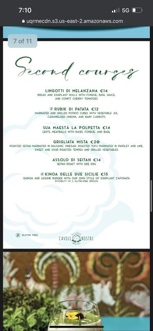 Secondi  at Cavoli Nostri in Naples