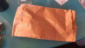 Bread in bag... at Cavoli Nostri in Naples