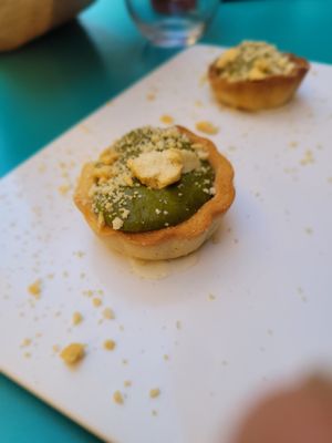 Amuse bouche at Cavoli Nostri in Naples