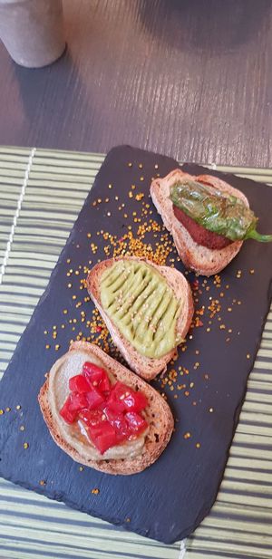 Brushetta Starter. at Cavoli Nostri in Naples