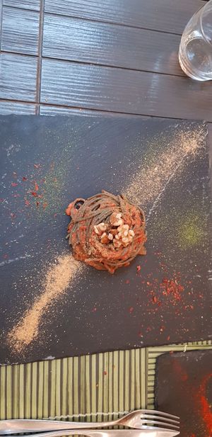 Spaghetti alle alghe at Cavoli Nostri in Naples