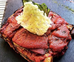 Eggplant parm at Cavoli Nostri in Naples