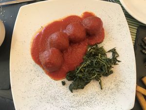 Polpette al sugo at Cavoli Nostri in Naples