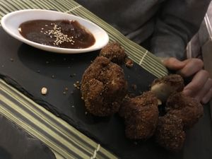 Cauliflower buffalo wings  at Cavoli Nostri in Naples
