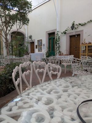 Dining room at Devanand in Aguascalientes
