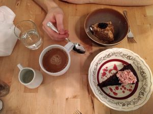 Desserts at Le Soixante 5 in Levis