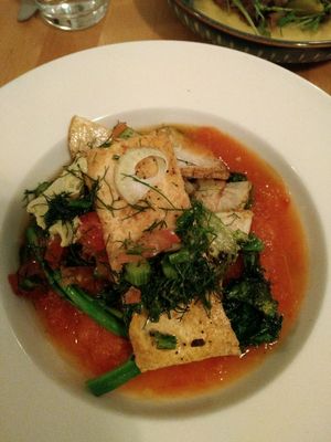 Tofu fumé at Le Soixante 5 in Levis