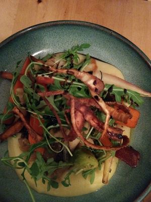 Polenta savoureuse at Le Soixante 5 in Levis