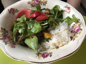 Cari de lentille  at Le Soixante 5 in Levis