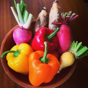 Fresh veggies! at Los Angeles in Kanazawa in Kanazawa