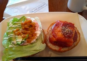 Burger at Los Angeles in Kanazawa in Kanazawa