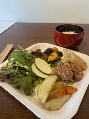 Daily set plate  at Los Angeles in Kanazawa in Kanazawa