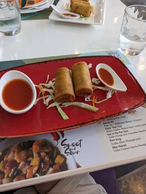 Spring rolls at Beijing to Bali in Crete