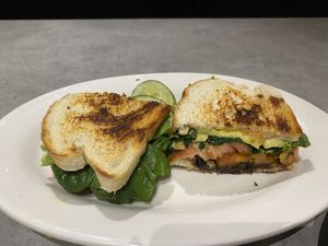 Avocado 🥑 melt! at Sammy T's in Fredericksburg