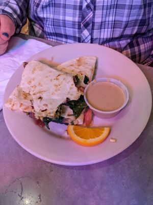 Spinach Melt at Sammy T's in Fredericksburg