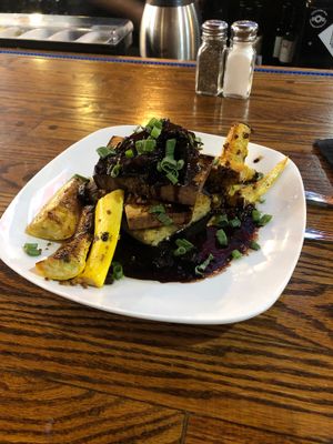 Smoked tofu at Sammy T's in Fredericksburg