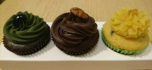 Matcha cupcake  at Green Bakery in Taipei