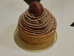 Beautiful dessert at Green Bakery in Taipei