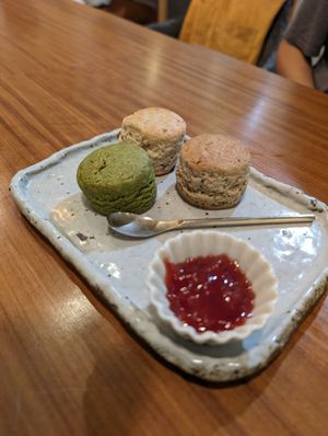 More scones!! at Green Bakery in Taipei