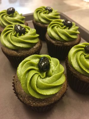 Mocha cupcakes  at Green Bakery in Taipei