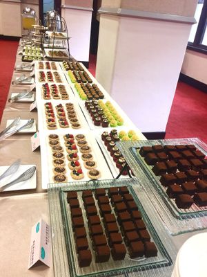 Party desserts at Green Bakery in Taipei