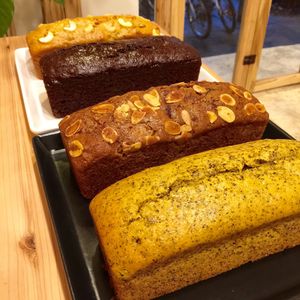 Vegan pong cake  at Green Bakery in Taipei