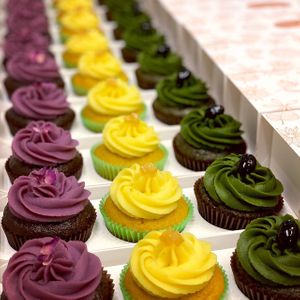 Vegan cupcake at Green Bakery in Taipei