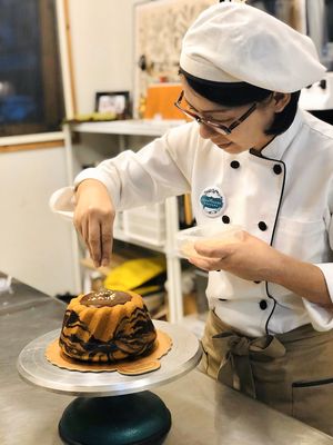 Our Chef ! at Green Bakery in Taipei