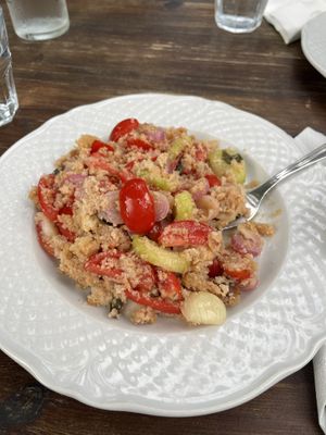 Panzanella  at Orti di Mare in Capoliveri