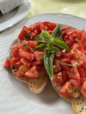 Bruscetta  at Orti di Mare in Capoliveri