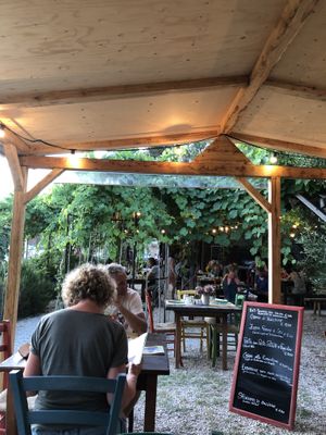 The restaurant at Orti di Mare in Capoliveri