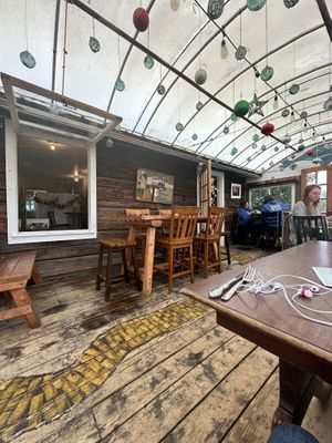 Inside   at Veronica's Coffee House in Kenai