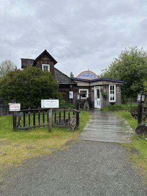 Outside    at Veronica's Coffee House in Kenai