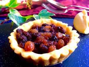 Organic, Vegan, Gluten Free, Home Made, Delicious, Mince Pies and Coconut Cream ;)x at Cafe Sketch in Cheddar