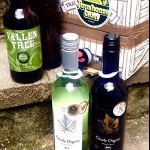 organic wines, local cider & beer.. at Cafe Sketch in Cheddar