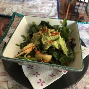 The most delicious salad i have ever had ✨ at The V Factor in Lanzarote