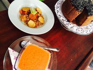 menú  at The V Factor in Lanzarote