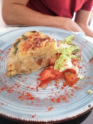 Tortilla at The V Factor in Lanzarote